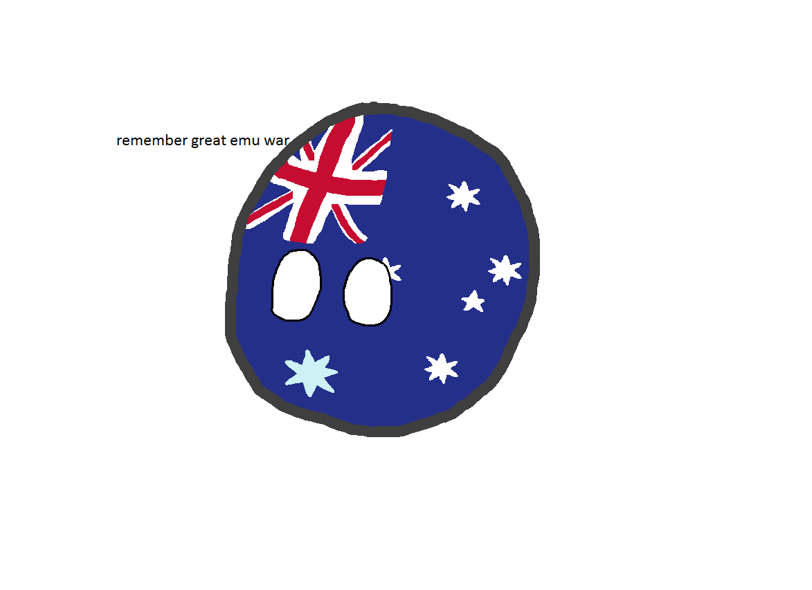 Australiaball (works best for blank template memes) Blank Meme Template