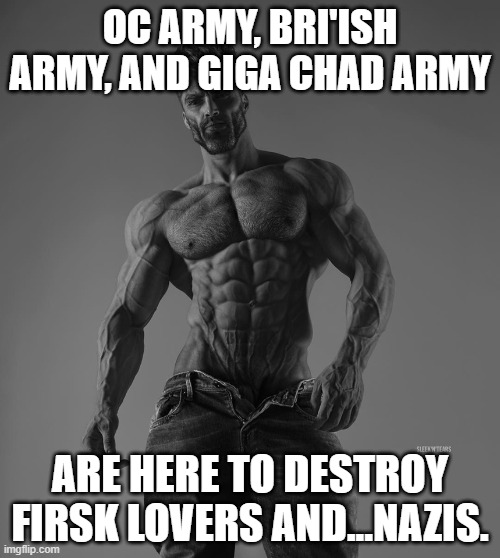 giga chad meme by vorZe