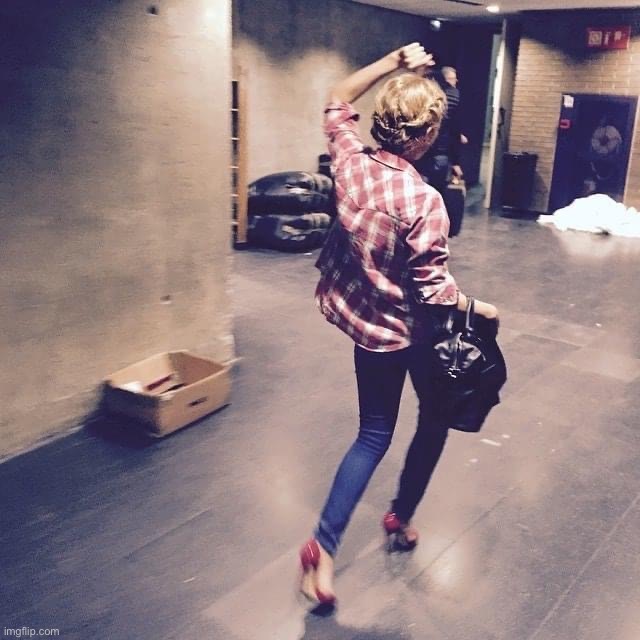 Kylie walks off | image tagged in kylie walks off | made w/ Imgflip meme maker