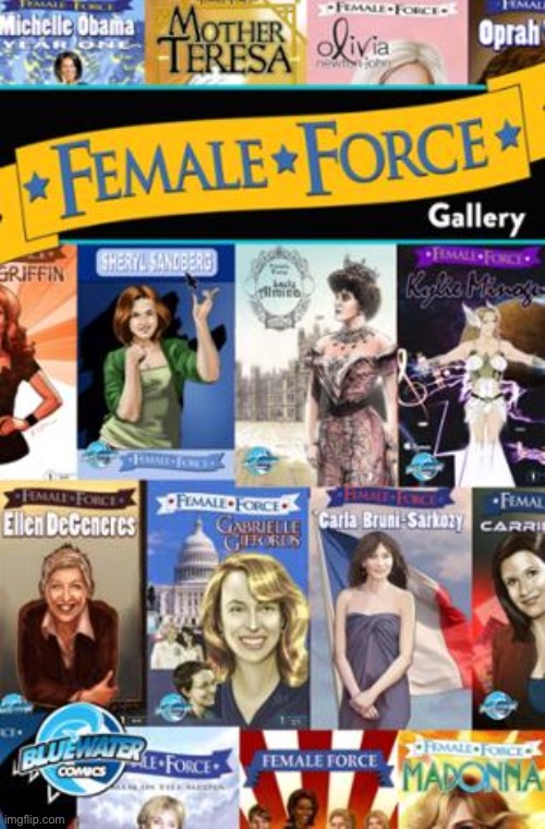 Female force | image tagged in female force | made w/ Imgflip meme maker