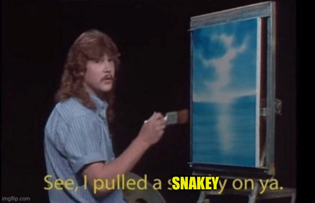 I pulled a sneaky | SNAKEY | image tagged in i pulled a sneaky | made w/ Imgflip meme maker