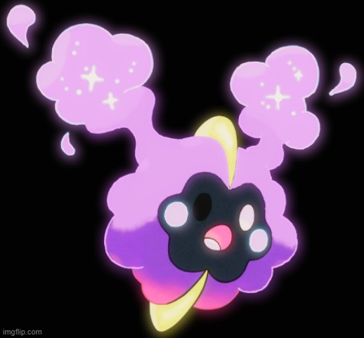 Here we go, Lux as a Cosmog | image tagged in undertale,pokemon,fakemon,crossover | made w/ Imgflip meme maker