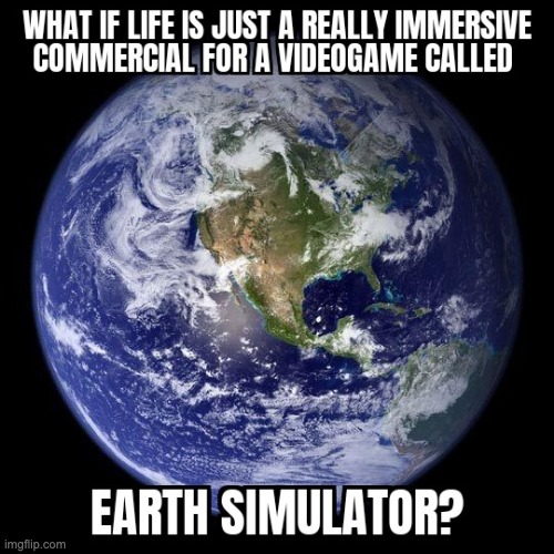 LIFE SIMULATOR! | image tagged in life,simulator | made w/ Imgflip meme maker