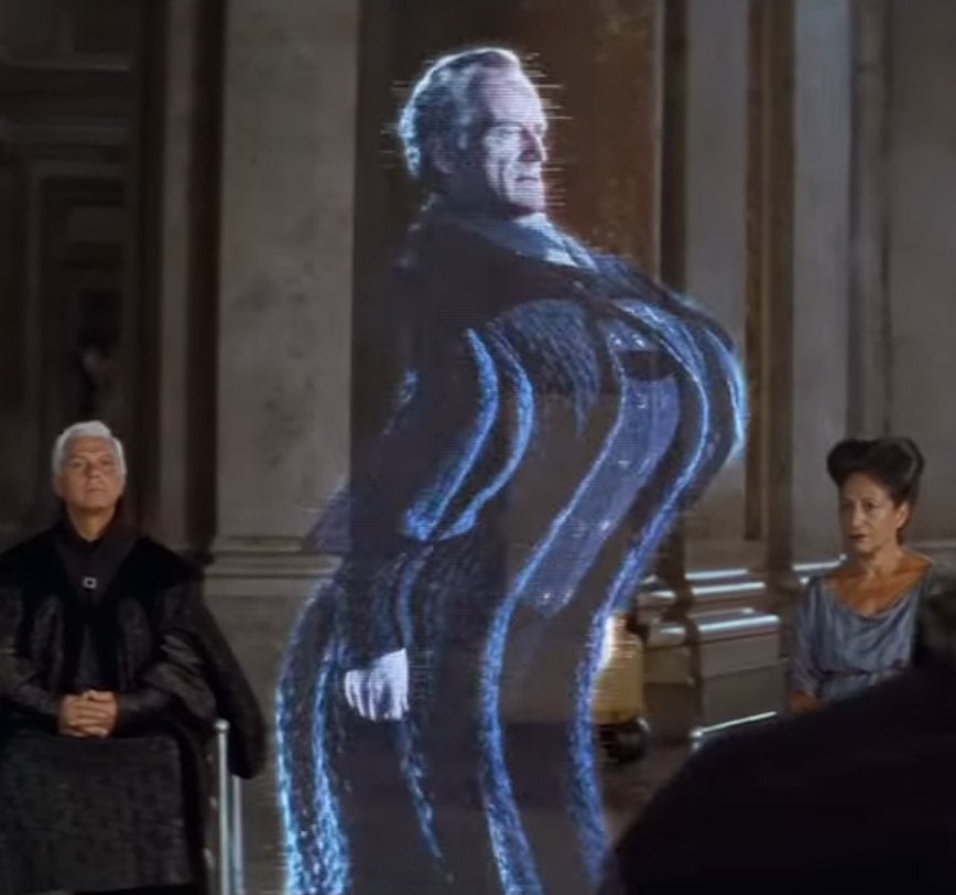 Star Wars distorted Palpatine #2 Blank Meme Template