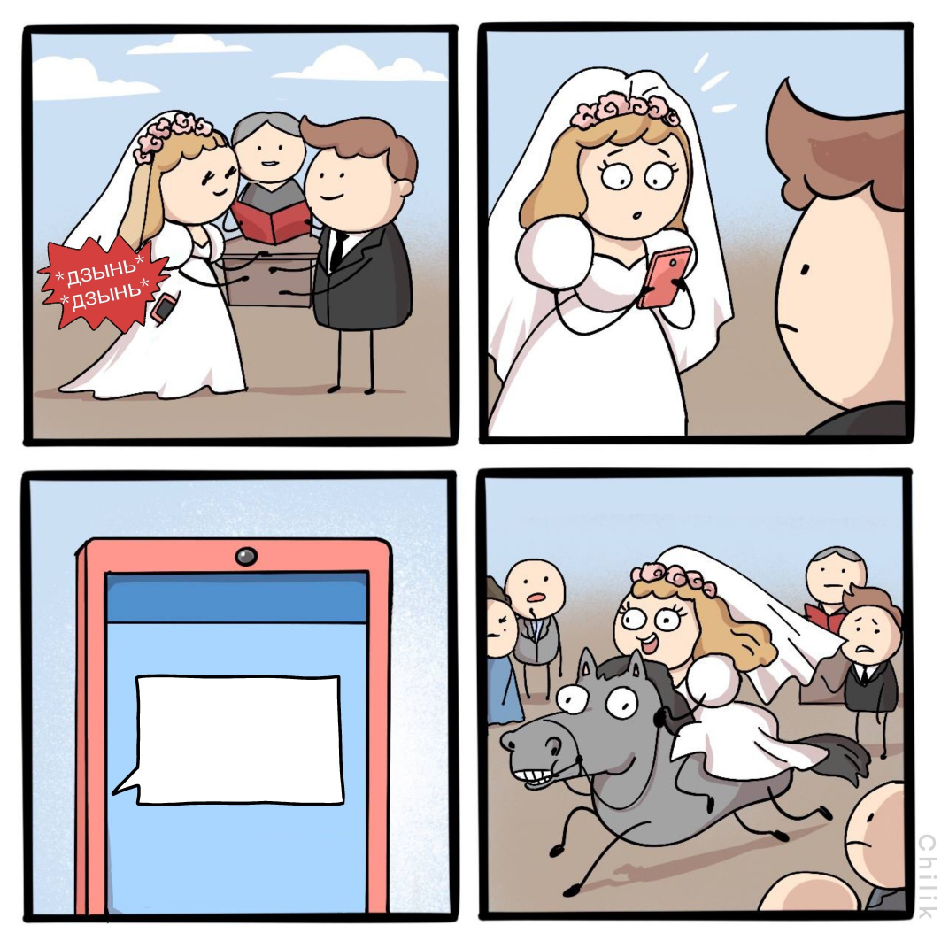 High Quality run from wedding on a horse Blank Meme Template