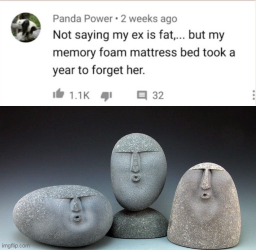 Can't stop laughing XD | image tagged in oof stones,rare insults,rareinsults,memes | made w/ Imgflip meme maker