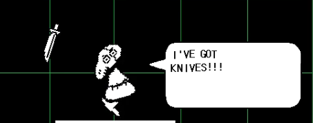 I've got knives!!! Blank Meme Template