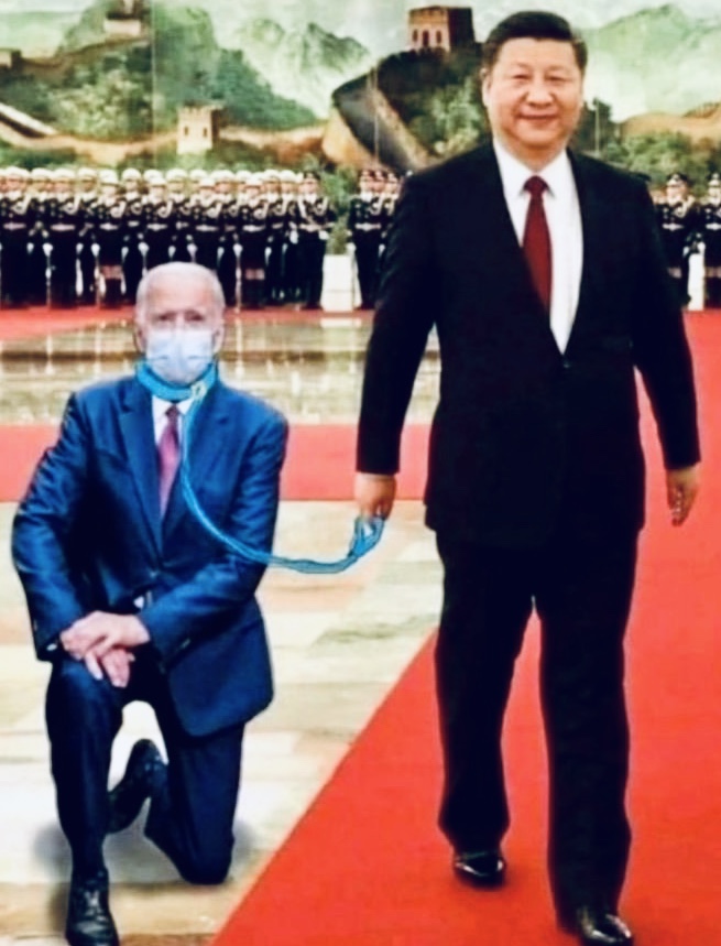 China Joe Biden Blank Meme Template