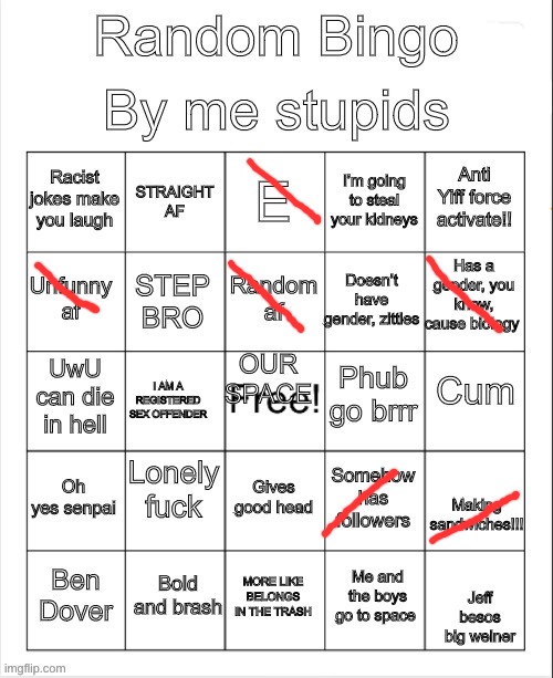 Bingo bitches | image tagged in bingo bitches | made w/ Imgflip meme maker