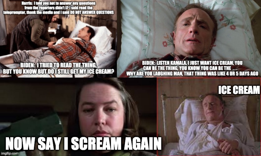 Say I scream again - rohb/rupe | ICE CREAM; NOW SAY I SCREAM AGAIN | image tagged in joe biden | made w/ Imgflip meme maker