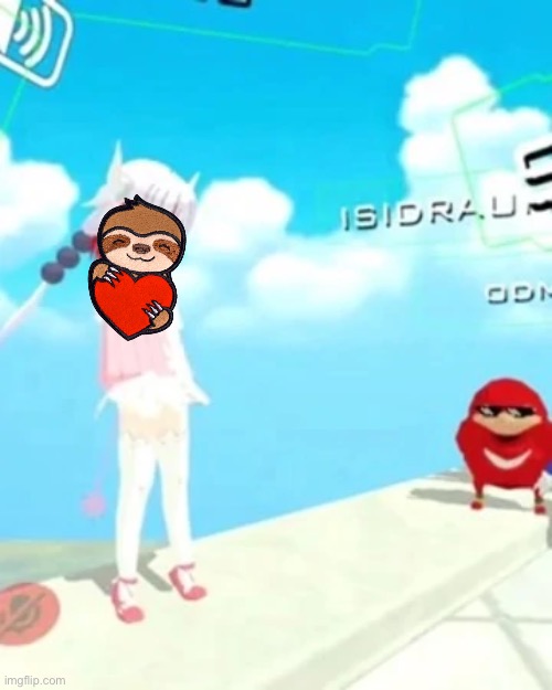 High Quality Sloth Ugandan Knuckles Queen Blank Meme Template