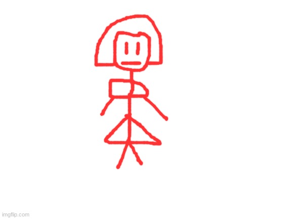 genderbent stick danny fanart | image tagged in blank white template | made w/ Imgflip meme maker