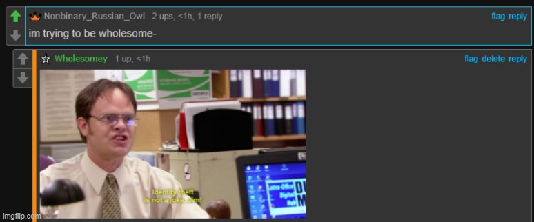 identity theft moment | made w/ Imgflip meme maker