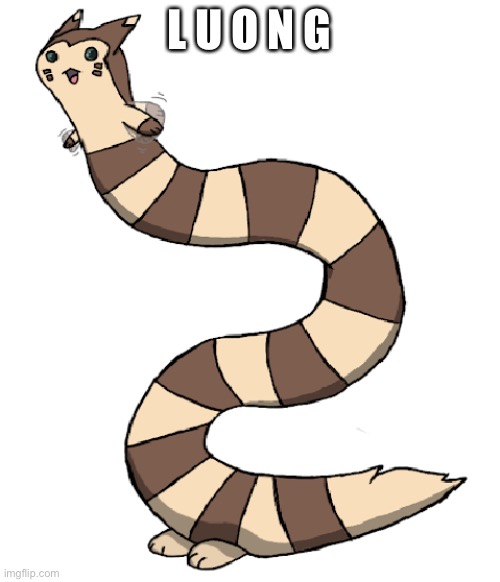 Long furret | L U O N G | image tagged in long furret | made w/ Imgflip meme maker