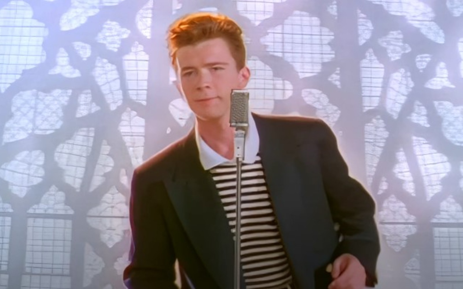 High Quality Never gonna give you up Blank Meme Template