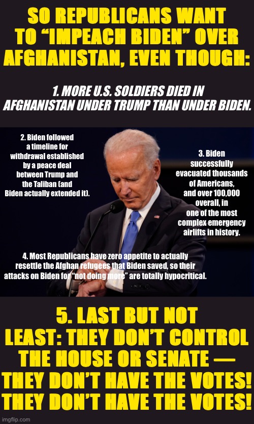 Biden impeachment Blank Meme Template