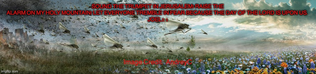 D-Day | SOUND THE TRUMPET IN JERUSALEM! RAISE THE ALARM ON MY HOLY MOUNTAIN! LET EVERYONE TREMBLE IN FEAR BECAUSE THE DAY OF THE LORD IS UPON US.
JOEL2:1; Image Credit: AndreyС | image tagged in book your flight out today | made w/ Imgflip meme maker