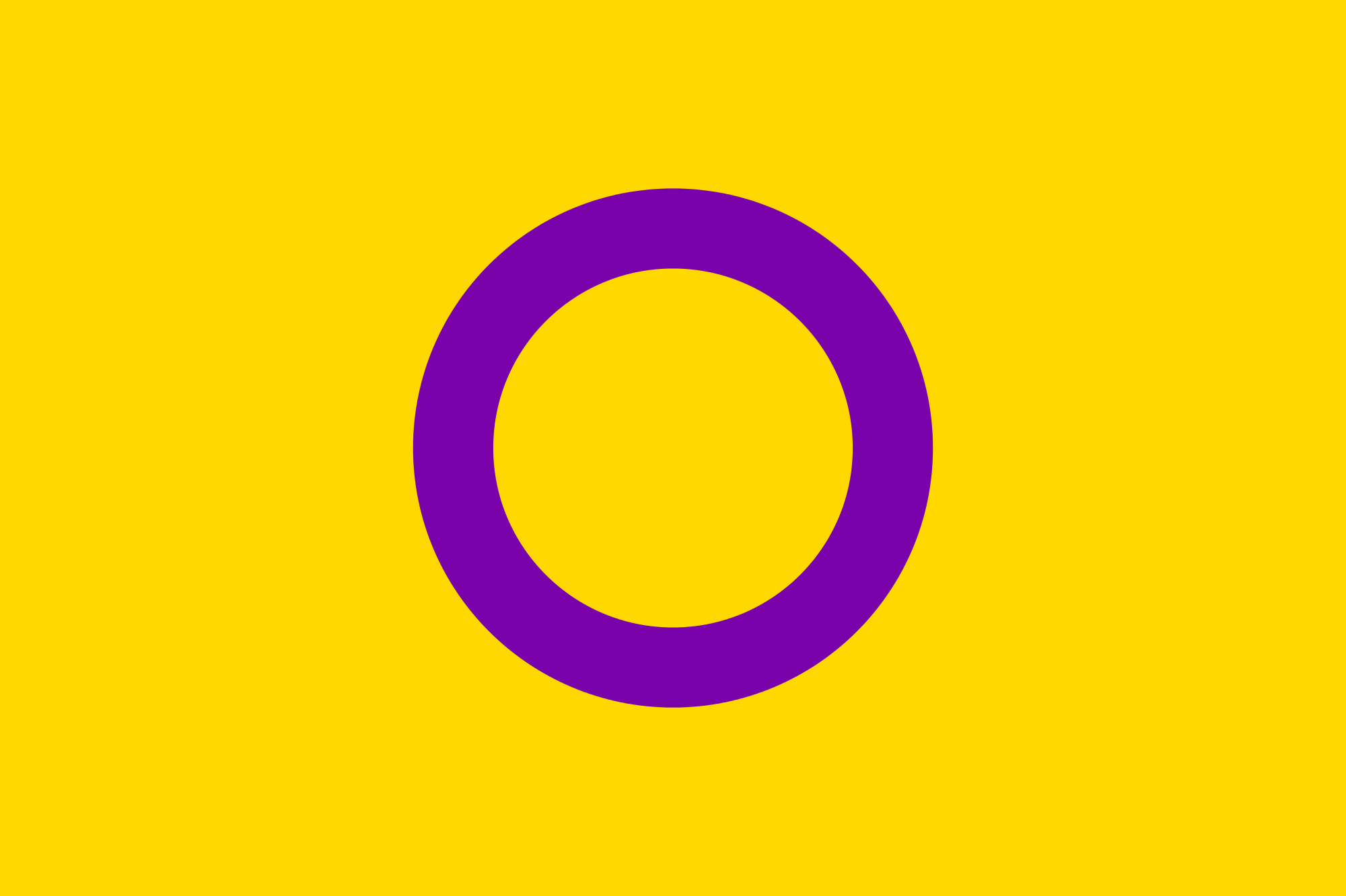 Intersex Flag Blank Meme Template