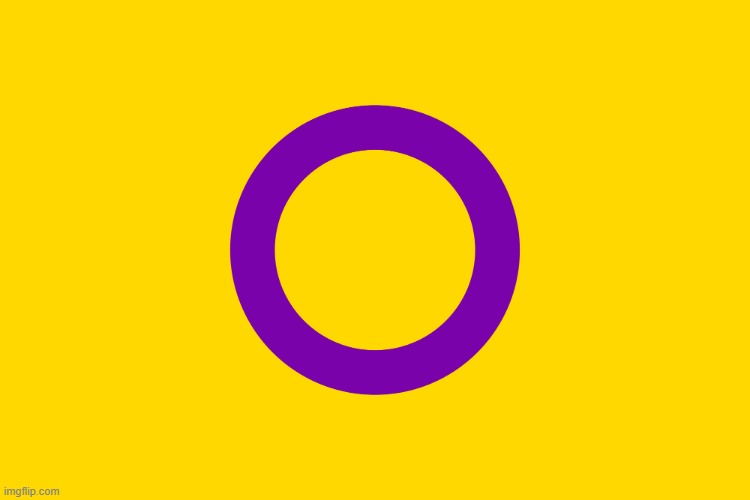 Intersex Flag | image tagged in intersex flag | made w/ Imgflip meme maker