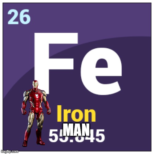 iron man | MAN | image tagged in iron man | made w/ Imgflip meme maker