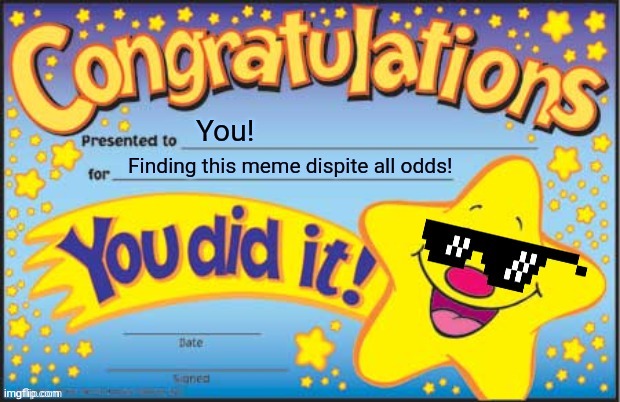 Happy Congratulations Star | image tagged in happy star congratulations | made w/ Imgflip meme maker
