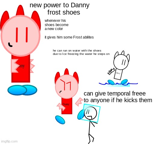 Danny the simpluman's new power | made w/ Imgflip meme maker