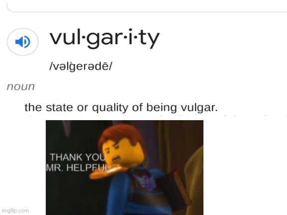 Thanks Mr. Helpful | image tagged in blank,thank you mr helpful | made w/ Imgflip meme maker