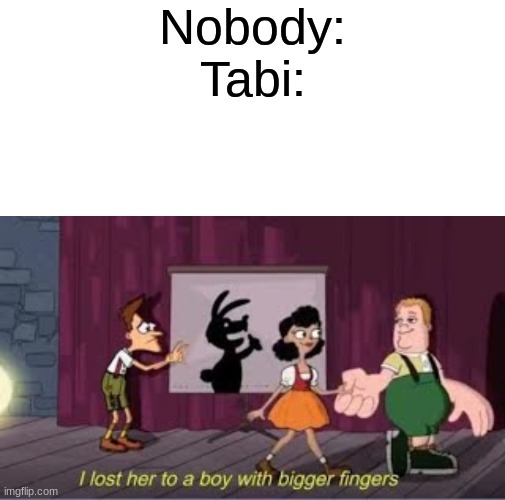 Nobody:
Tabi: | made w/ Imgflip meme maker