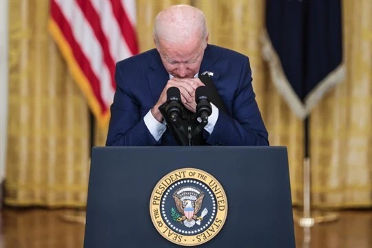 Biden Afghanistan Blank Meme Template