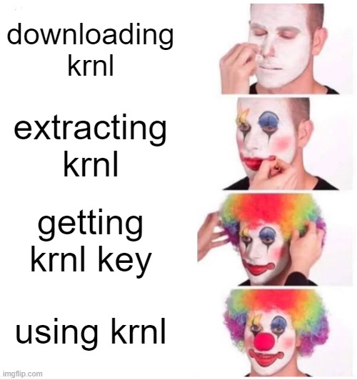 imagine hacking in a lego game | downloading krnl; extracting krnl; getting krnl key; using krnl | image tagged in roblox meme,hackers,hacking | made w/ Imgflip meme maker
