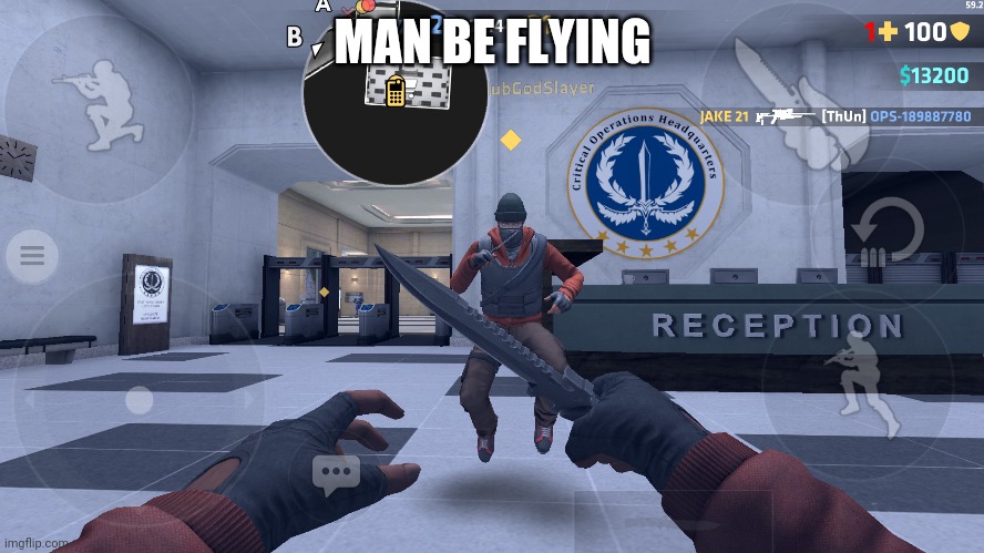 MAN BE FLYING | made w/ Imgflip meme maker