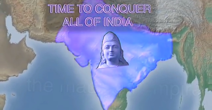 High Quality Time to conquer all of India Blank Meme Template