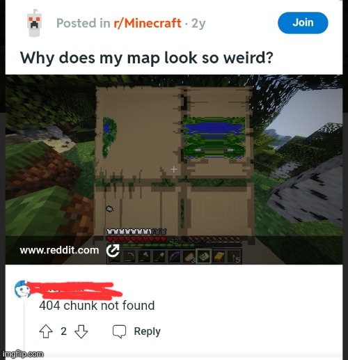Found on reddit | image tagged in minecraft | made w/ Imgflip meme maker