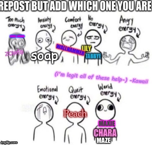 I dunno why I used pink and blue- | SENSEI_LUCARIO | made w/ Imgflip meme maker
