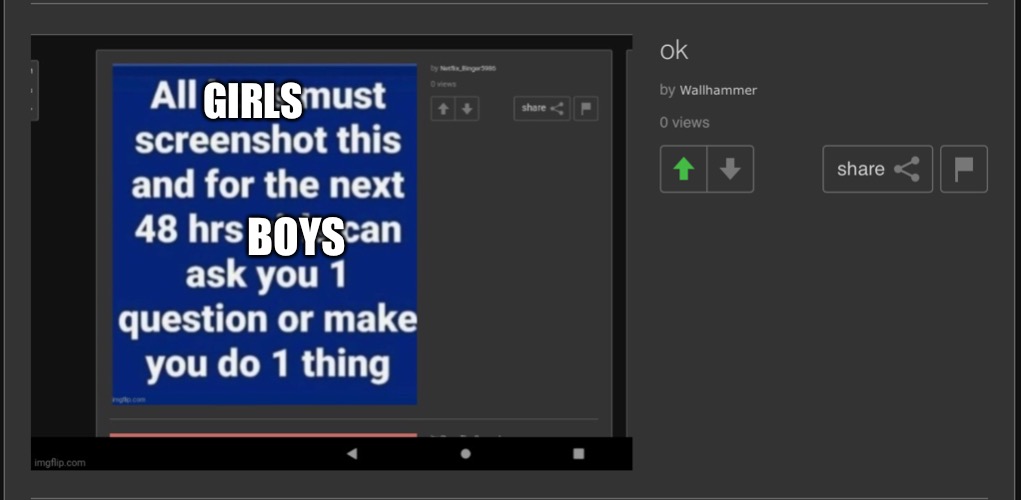Ight | GIRLS; BOYS | made w/ Imgflip meme maker