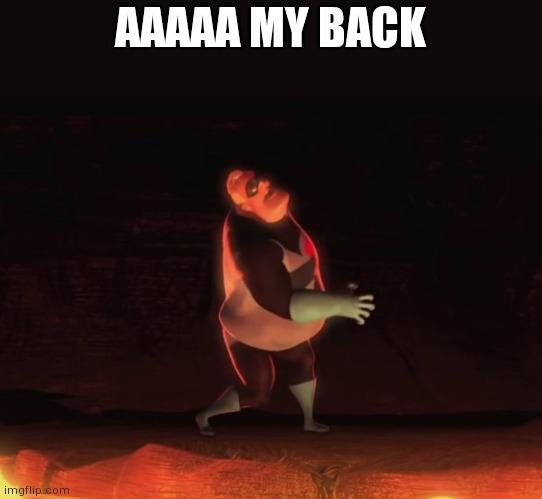 incredibles my back | AAAAA MY BACK | image tagged in incredibles my back | made w/ Imgflip meme maker