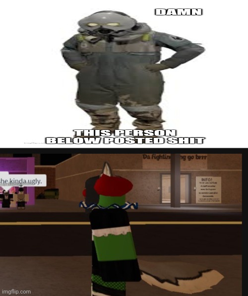 literally furry tricky | image tagged in bruh | made w/ Imgflip meme maker