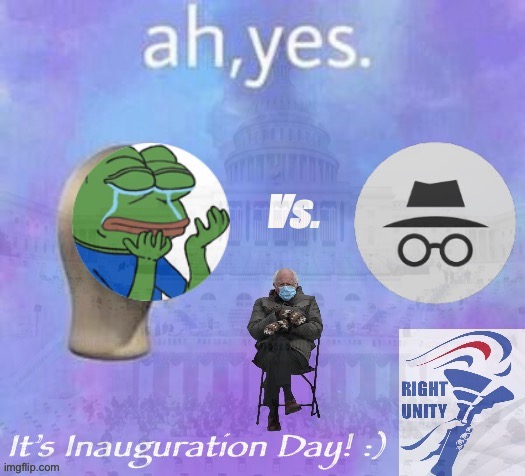 If it’s Inauguration Day, then only two things are certain. (1) We have the smallest crowds; (2) Bernie Sanders won the internet | image tagged in bernie sanders,bernie mittens,inauguration day,inauguration,ah yes,ah yes inauguration day | made w/ Imgflip meme maker