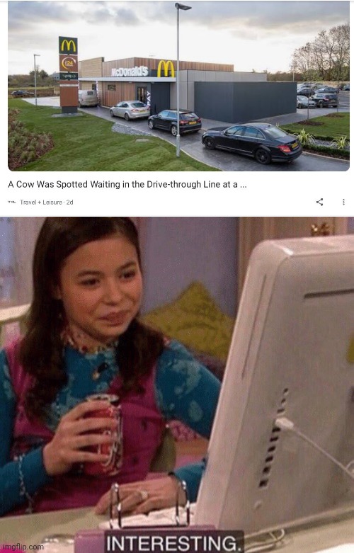I Mean, This Came Out Of Nowhere | image tagged in icarly interesting | made w/ Imgflip meme maker