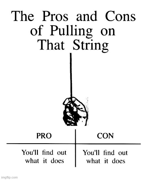 what does the string do? | made w/ Imgflip meme maker