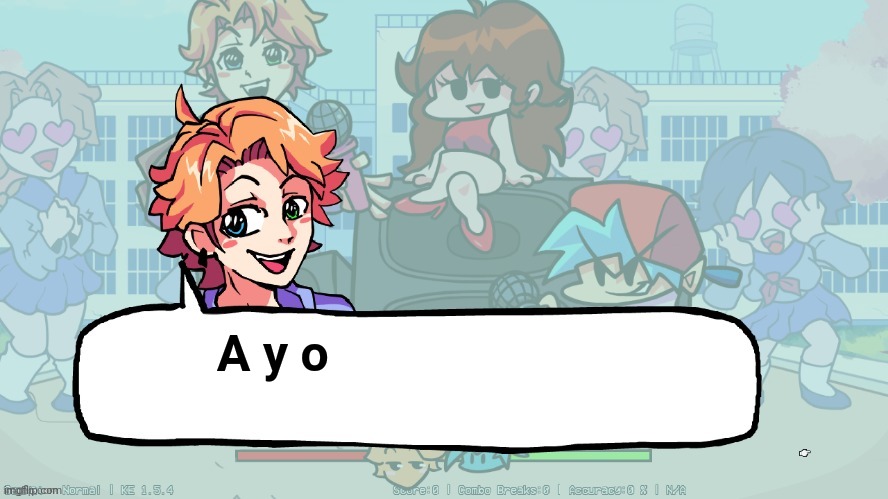 E | A y o | image tagged in e | made w/ Imgflip meme maker
