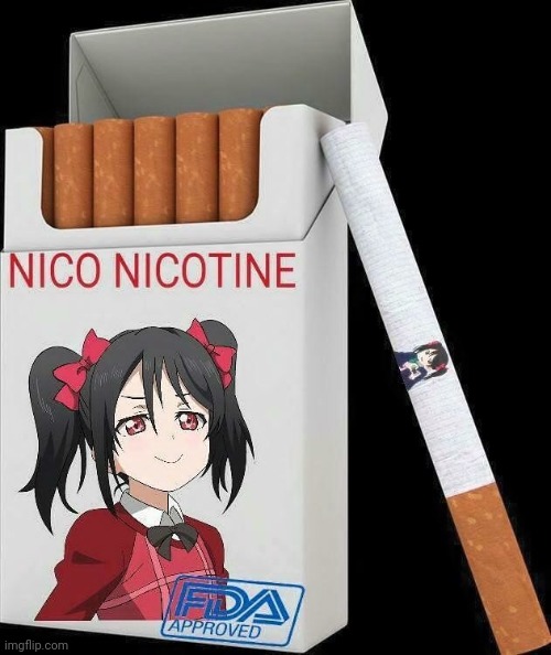 Nico nicotine | image tagged in memes | made w/ Imgflip meme maker