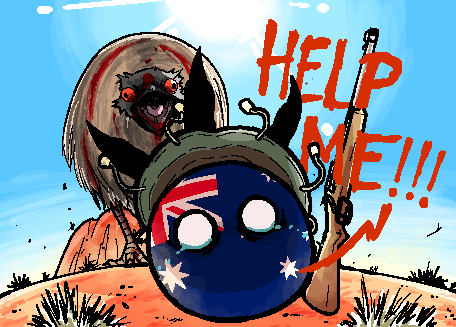 AUSTRALIAN EMU WAR Blank Meme Template