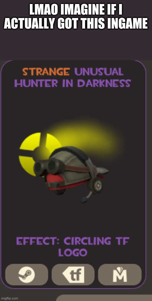 Was playing unboxer.tf | LMAO IMAGINE IF I ACTUALLY GOT THIS INGAME | made w/ Imgflip meme maker