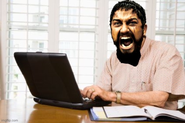Old Man on Computer | image tagged in old man on computer | made w/ Imgflip meme maker