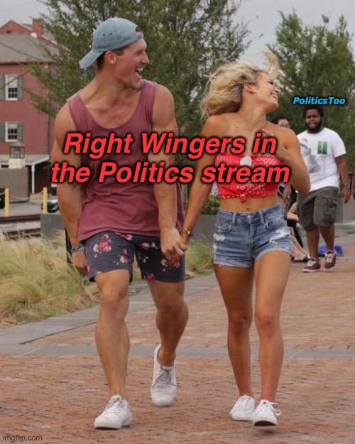 Cucked | PoliticsToo; Right Wingers in the Politics stream | image tagged in cucked | made w/ Imgflip meme maker