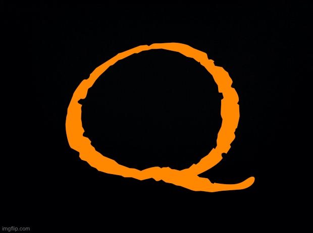 Black background | Q | image tagged in black background | made w/ Imgflip meme maker