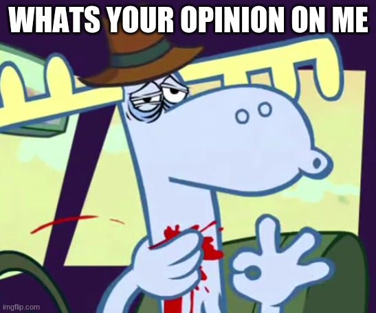 noice | WHATS YOUR OPINION ON ME | image tagged in noice | made w/ Imgflip meme maker