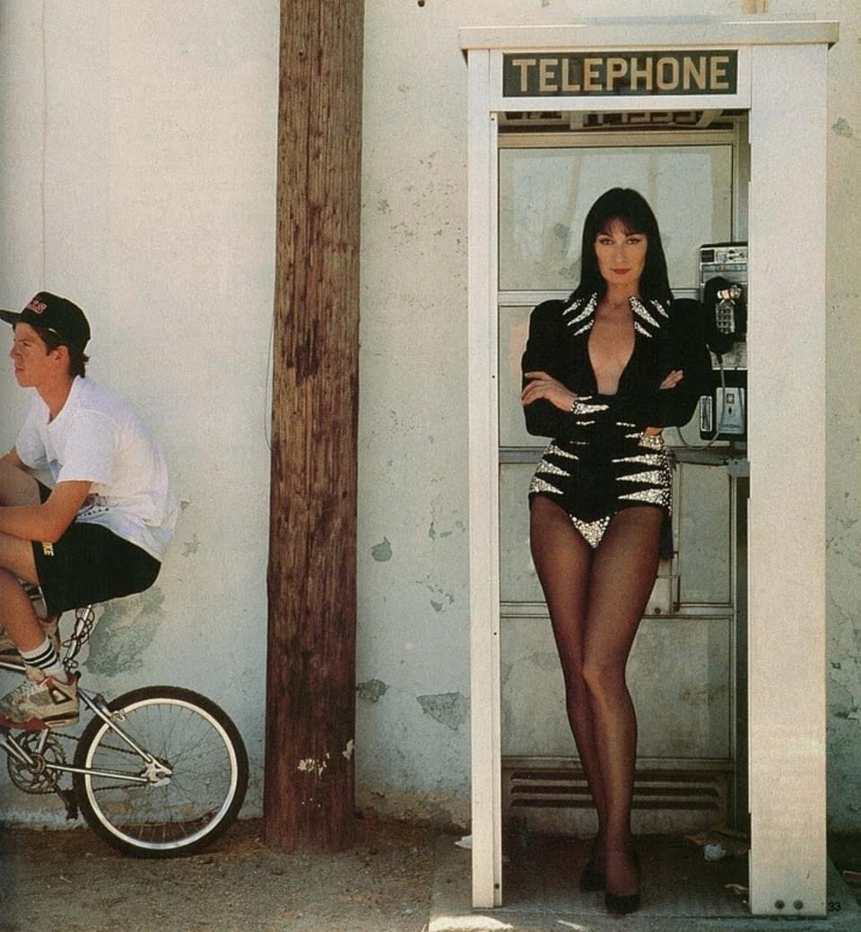 Anjelica Huston February 1991 Blank Meme Template