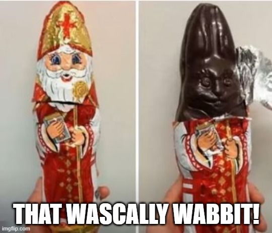 Hoppy Easter | THAT WASCALLY WABBIT! | image tagged in you had one job | made w/ Imgflip meme maker